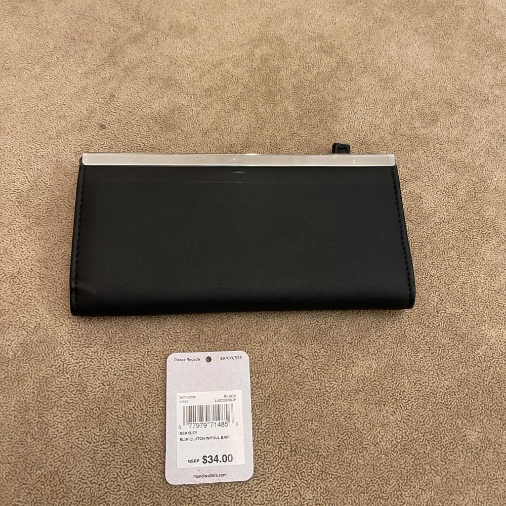 Mundi Wallet / Slim Clutch With Full Bar